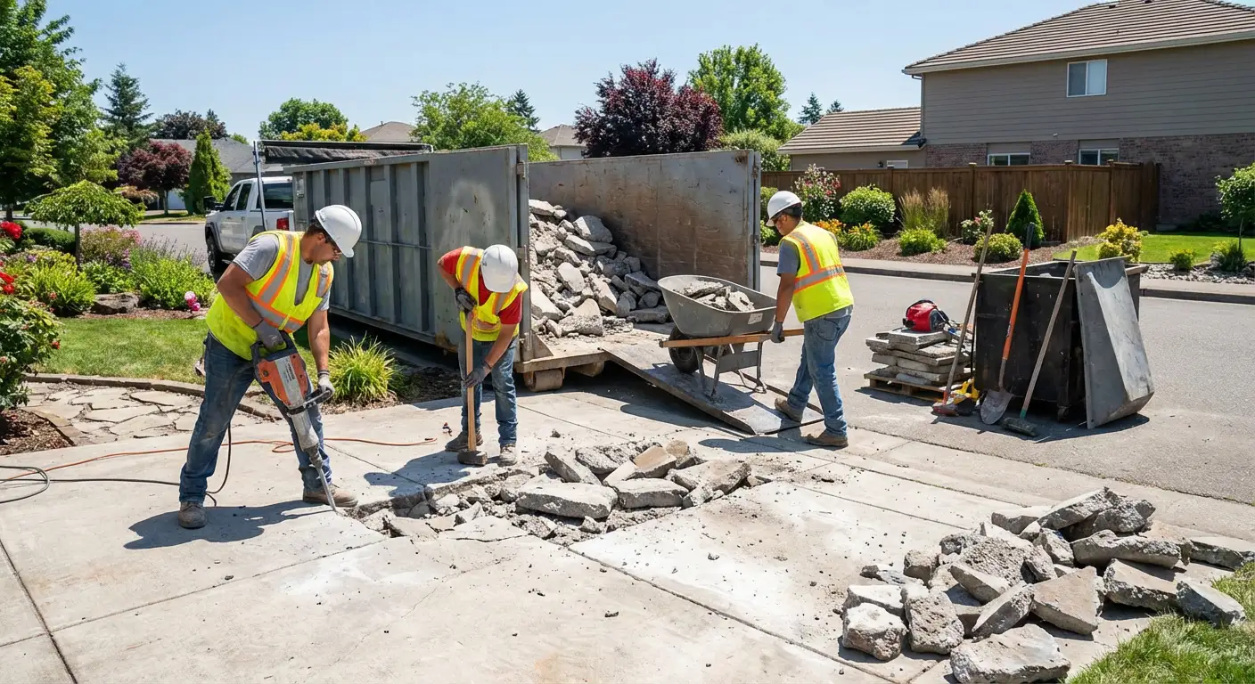 Heavy Hardscape Removal in Pasco, WA