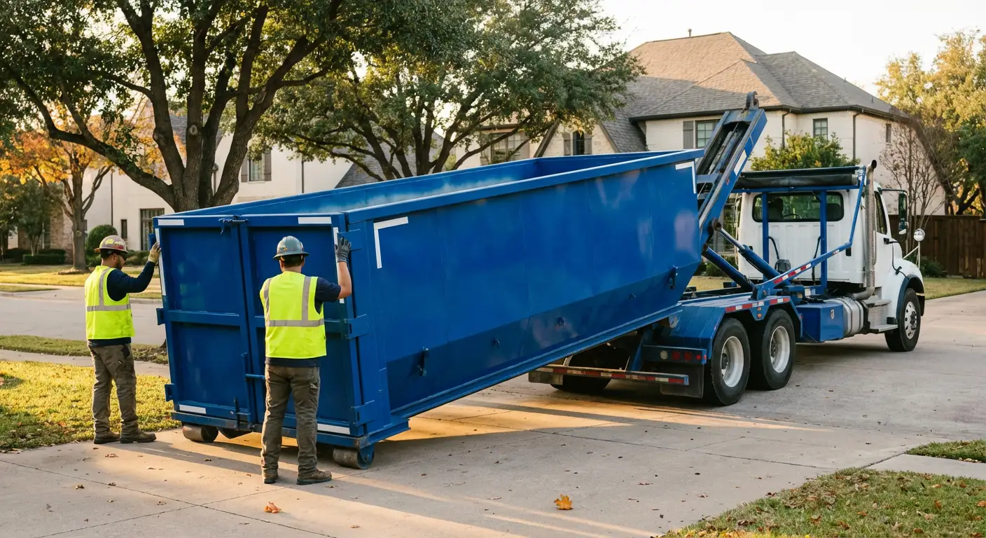 Roll-off dumpster rental service in Pasco