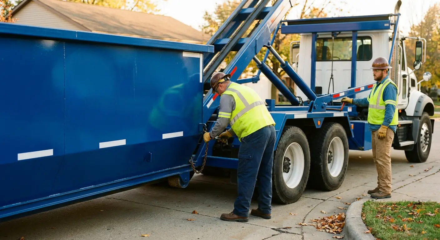Dumpster delivery safety protocols in Pasco, WA