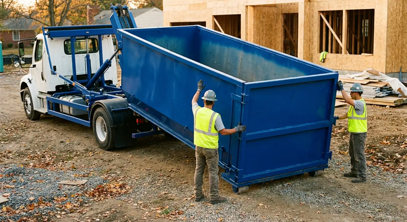 Construction dumpster delivery and waste management in Pasco, WA