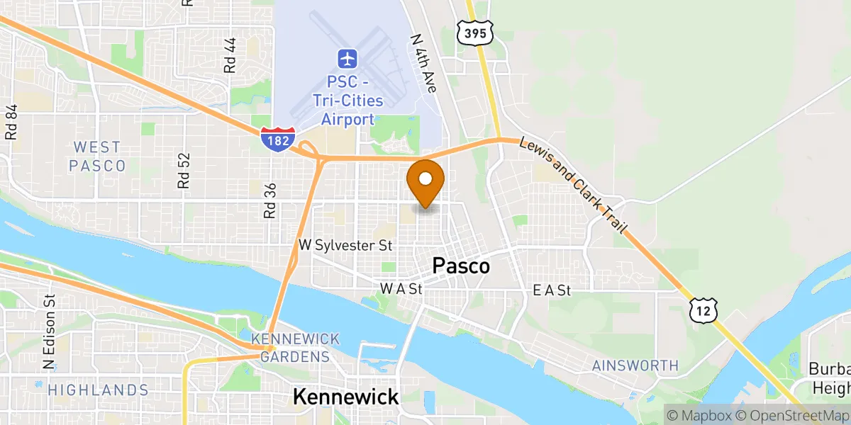  neighborhood map in Pasco, WA