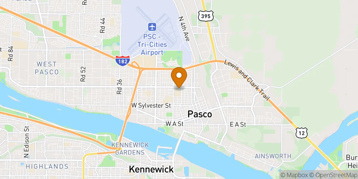  neighborhood map in Pasco, WA