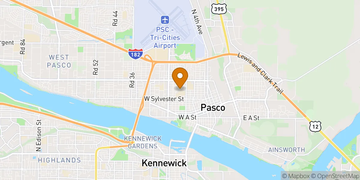  neighborhood map in Pasco, WA