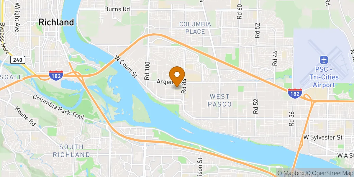  neighborhood map in Pasco, WA