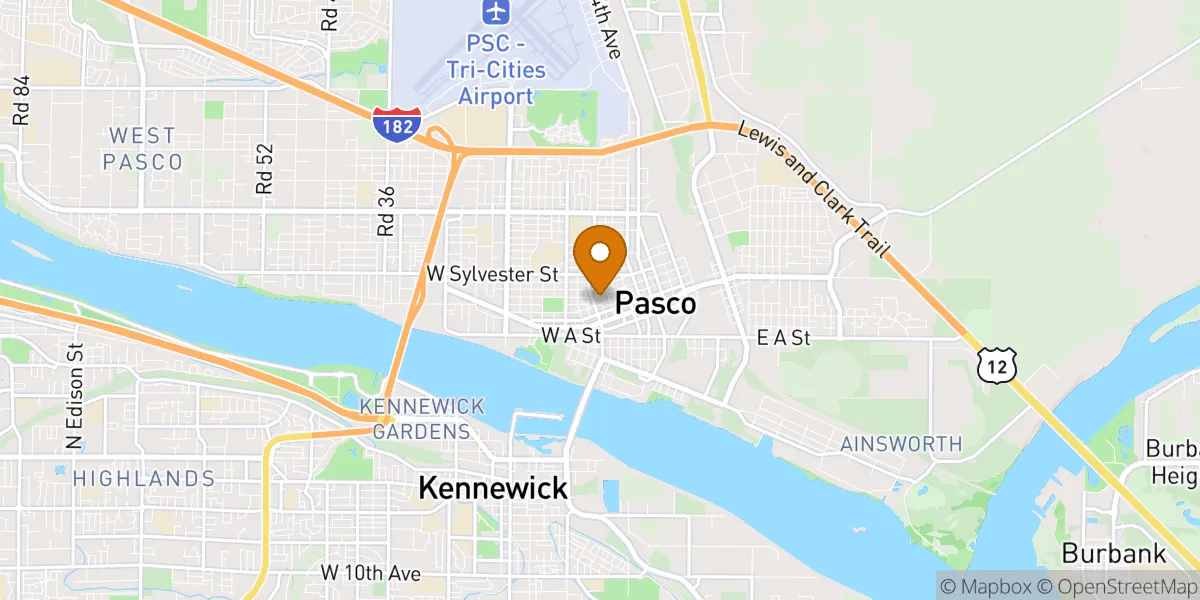  neighborhood map in Pasco, WA